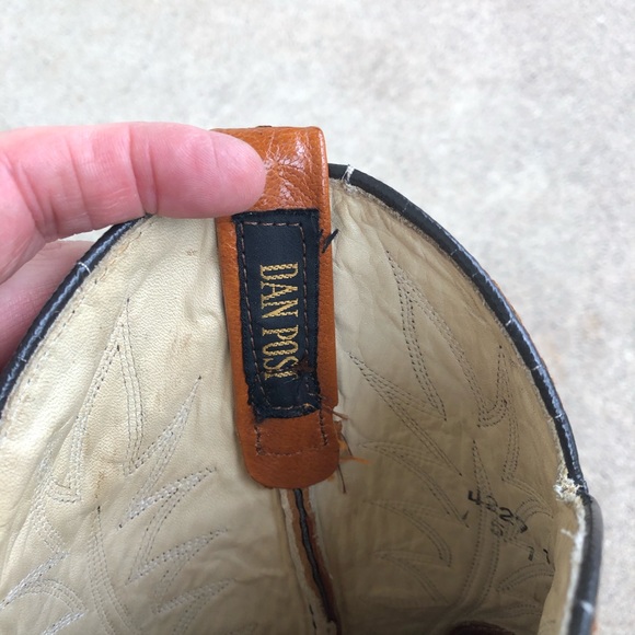 Dan Post cowboy boots size 5 1/2 worn once - Picture 8 of 9